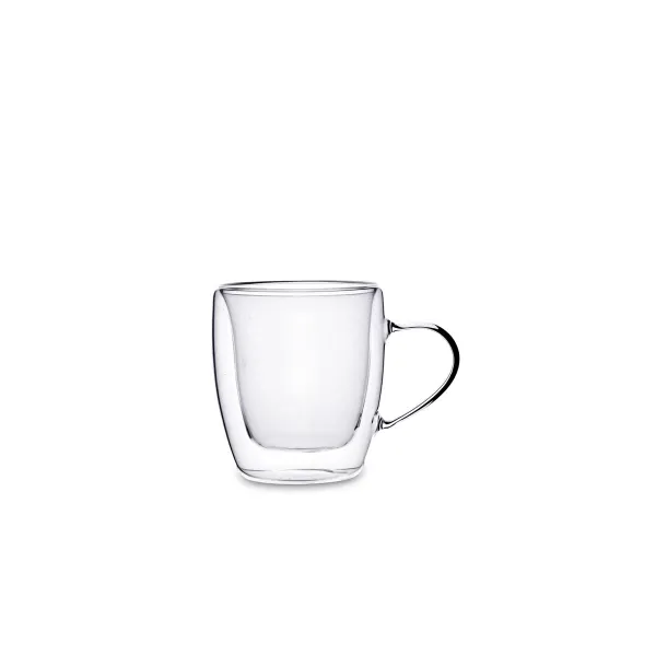 Arbatos ir kavos puodelis Quid Serenia Skaidrus stiklas 80 ml (6 vnt.)