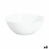 Salad Bowl Luminarc Apy White Glass Ø 21 cm (6 Units)