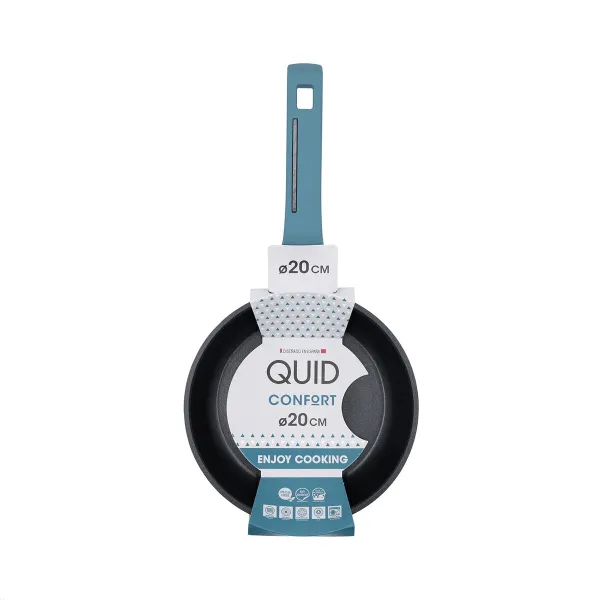 Pan Quid Confort Blue Metal Ø 20 cm (6 Units)