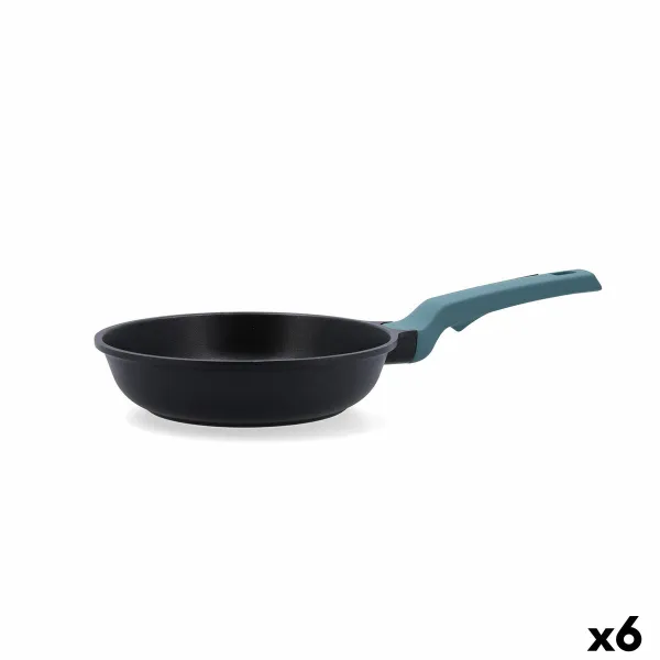 Pannu Quid Confort Sininen Metalli Ø 22 cm (6 osaa)