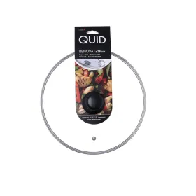 Pannas vāks Quid Renova Caurspīdīgs Stikls Ø 28 cm (6 gb.)