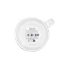 Tea and coffee cup Bidasoa Serenity Hydrozero White Ceramic 200 ml (6 Units)