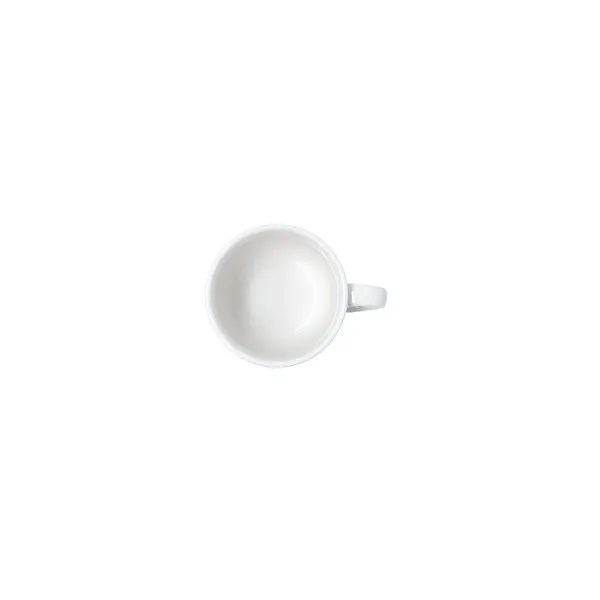 Tea and coffee cup Bidasoa Serenity Hydrozero White Ceramic 230 ml (6 Units)