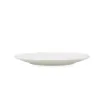 Flat Plate Bidasoa Harmony Hydrozero White Ceramic Ø 25 cm (6 Units)
