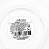Flat Plate Bidasoa Harmony Hydrozero White Ceramic Ø 15 cm (6 Units)