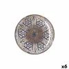 Desertinė lėkštė Bidasoa Deneb Hydrozero Ruda Keramikinis Ø 21 cm (6 vnt.)