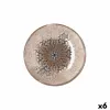 Syvä lautanen Bidasoa Deneb Hydrozero Ruskea Keraminen Ø 20 cm (6 osaa)