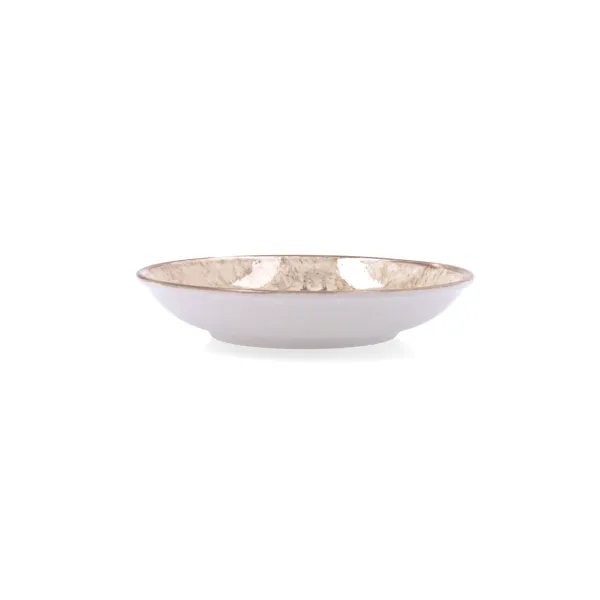 Deep Plate Bidasoa Deneb Hydrozero Brown Ceramic Ø 20 cm (6 Units)