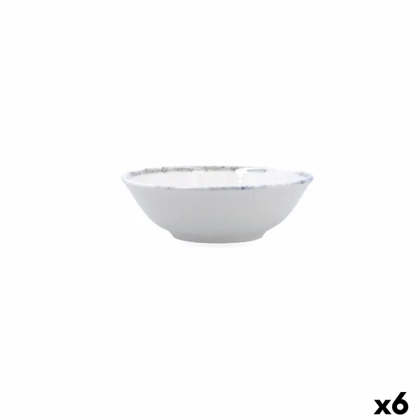 Snack Kulho Bidasoa Polaris Hydrozero Beige Keraminen (6 osaa)