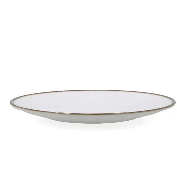 Pizza Plate Bidasoa Orion Hydrozero White Ceramic Ø 30 cm (6 Units)