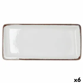 Uzkodu paplāte Bidasoa Orion Hydrozero Balts 34 x 16 cm (6 gb.)