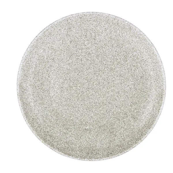 Pizza Plate Bidasoa Element Hydrozero Beige Ceramic Ø 30 cm (6 Units)