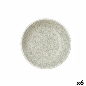 Dziļais šķīvis Bidasoa Element Hydrozero Bēšs Keramika Ø 20 cm (6 gb.)
