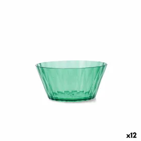 Чаш для Закусок Quid Iris Зеленый Пластик (12 штук)