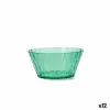 Snack Bowl Quid Iris Green Plastic (12 Units)