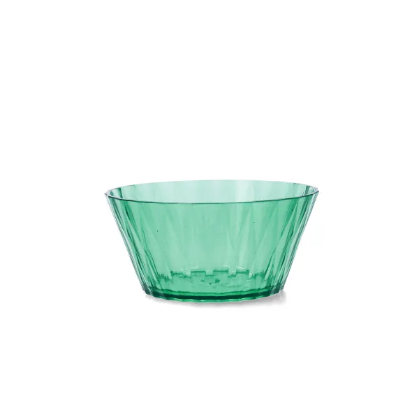 Snack Bowl Quid Iris Green Plastic (12 Units)
