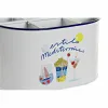Ledo kibirėlis DKD Home Decor Balta Spalvotas Metalinis 24,5 x 17 x 13 cm
