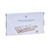 Lenta sūriui DKD Home Decor Bambukas Aliuminis Keramikos dirbinys 21,5 x 11,8 x 1,5 cm (3 Dalys)