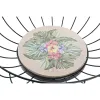 Hedelmäkulho DKD Home Decor Monivärinen Metalli Puu MDF 28 x 28 x 11 cm (2 osaa)
