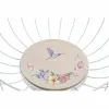 Augļu Bļoda DKD Home Decor Daudzkrāsains Metāls Koks MDF 28 x 28 x 11 cm (2 gb.)