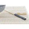 Suši Komplekts DKD Home Decor 14,5 x 14,5 x 31 cm Melns Keramika Austrumniecisks (16 Daudzums)