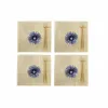 Suši Komplekts DKD Home Decor 14,5 x 14,5 x 31 cm Zils Balts Keramika Austrumniecisks (16 Daudzums)