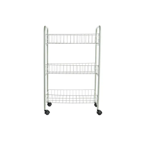 Serviravimo vežimėlis DKD Home Decor Žalia Metalinis polipropileno 40 x 26 x 62 cm