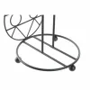 Virtuvės popieriaus laikiklis DKD Home Decor Juoda Metalinis 15,5 x 15,5 x 39,5 cm
