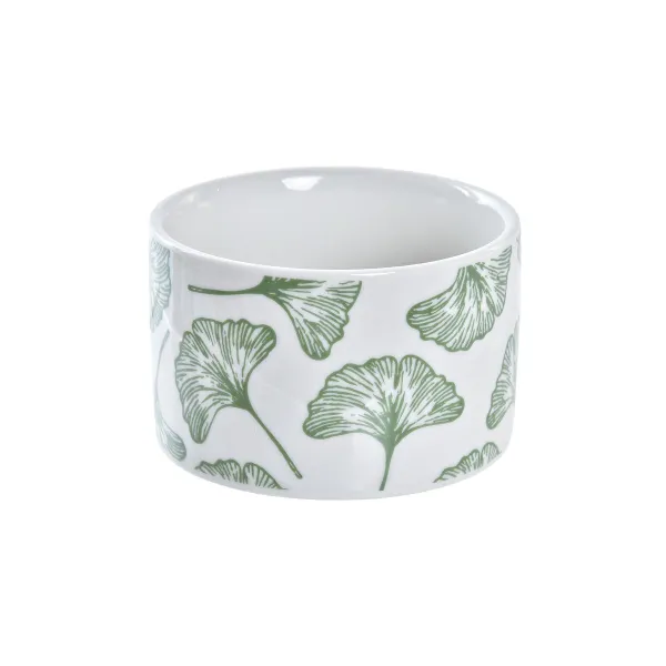Uzkodu komplekts DKD Home Decor Bambuss Keramika Loksnes 3 Daudzums 4 Daudzums 28 x 9,7 x 1,5 cm