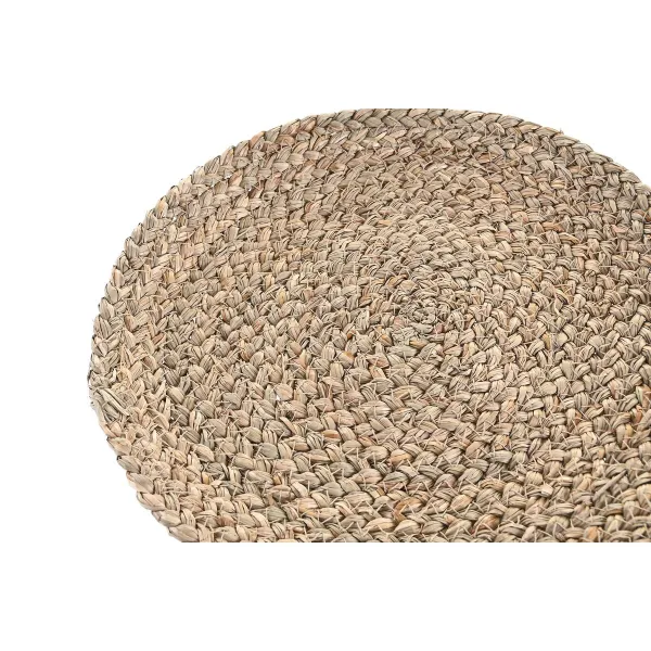 Galda paliktnis DKD Home Decor Dabisks Dabīgā Šķiedra (32 x 0,5 x 32 cm)