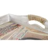 Tarjotinsetti DKD Home Decor Monivärinen Puu MDF 40 x 30 x 6 cm (2 osaa)
