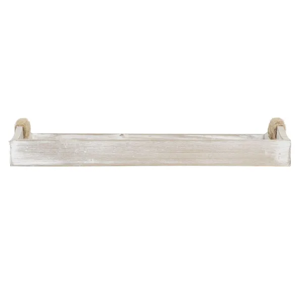 Tarjotinsetti DKD Home Decor Monivärinen Puu MDF 40 x 30 x 6 cm (2 osaa)