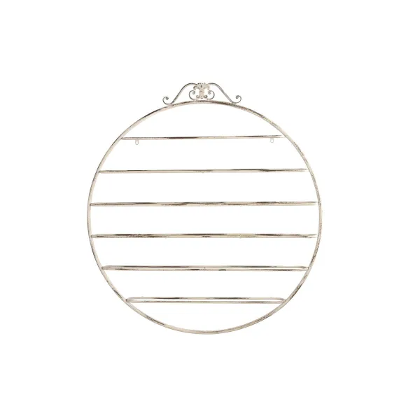 Butelių laikiklis DKD Home Decor Metalinis Balta (105 x 9,5 x 114 cm)