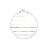 Pulloteline DKD Home Decor Metalli Valkoinen (105 x 9,5 x 114 cm)