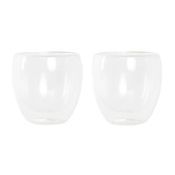 Lasisetti DKD Home Decor Läpinäkyvä Kristalli Borosilikaattilasi 250 ml