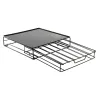 Kafijas Kapsulu Organizators DKD Home Decor 28,7 x 32 x 7 cm Melns Metāls