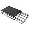 Kavos kapsulių dėklas DKD Home Decor 21 x 31 x 7,5 cm Juoda Metalinis