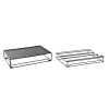 Kavos kapsulių dėklas DKD Home Decor 21 x 31 x 7,5 cm Juoda Metalinis