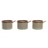 Sokeriastia DKD Home Decor Ruskea Beige Kumipuu 29 x 10 x 7 cm