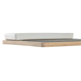 Комплект для аперитива DKD Home Decor 24 x 7 x 2,5 cm Натуральный Чёрный Доска