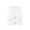 Indelis aliejui DKD Home Decor 200 ml 6 x 6 x 16,5 cm Skaidrus Nerūdijantis plienas Borosilikatinis stiklas