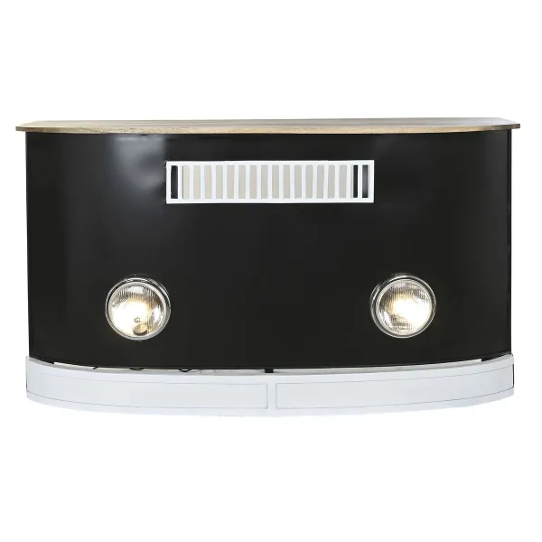 Bar unit DKD Home Decor White Brown Black 157 x 52 x 90 cm BAR