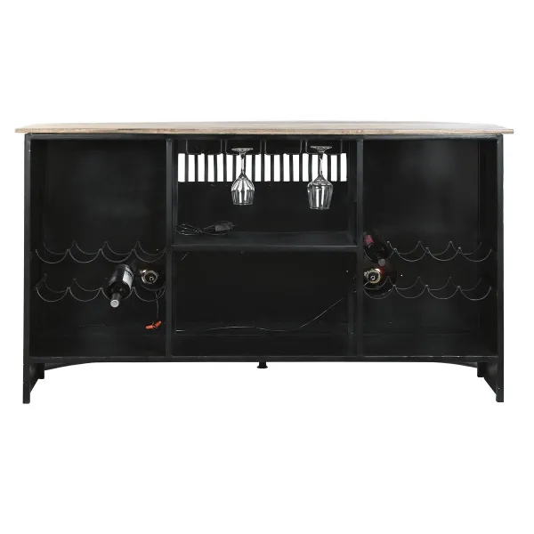 Baro blokas DKD Home Decor Balta Ruda Juoda 157 x 52 x 90 cm BAR