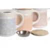 Aliejaus puodas mėsai ar žuviai DKD Home Decor 16 x 11 x 13 cm (3 vnt.)