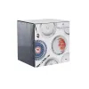 Набор посуды DKD Home Decor Фарфор Синий Розовый Белый 27 x 27 x 3 cm 18 Предметы