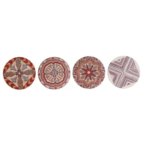 Paliktņi DKD Home Decor 10,8 x 10,8 x 0,7 cm
