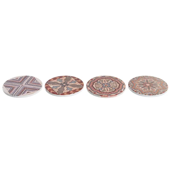 Paliktņi DKD Home Decor 10,8 x 10,8 x 0,7 cm