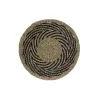 Galda paliktnis DKD Home Decor Melns Dabisks 38 x 38 x 1 cm
