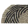 Galda paliktnis DKD Home Decor Melns Dabisks 38 x 38 x 1 cm