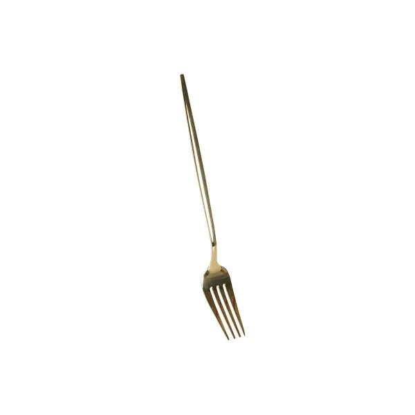 Ruokailuvälineet DKD Home Decor Kullattu Ruostumaton teräs 3 x 1,5 x 13 cm 20 Kappaletta